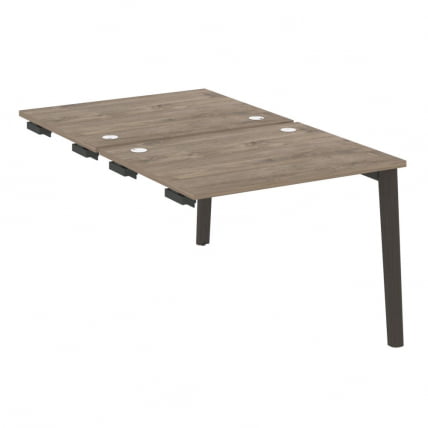 Стол-приставка двойной к опорным элементам ONIX WOOD OW.D.SPR-1.8 Тиквуд Темный/Темный_0