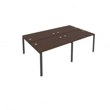 Рабочая станция на 4 раб.места Metal System Б.СМ-4.2 Венге/Антрацит_0