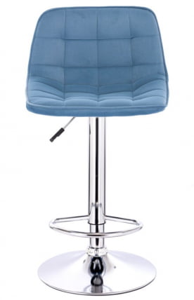 Барный стул Everprof Cooper Ткань Голубой_1