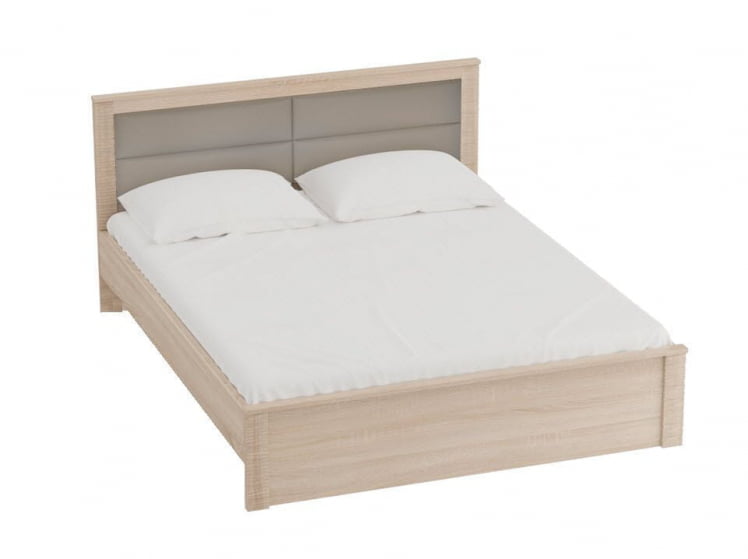Каркас кровати Элана 1200 Дуб сонома/Ель карпатская_0