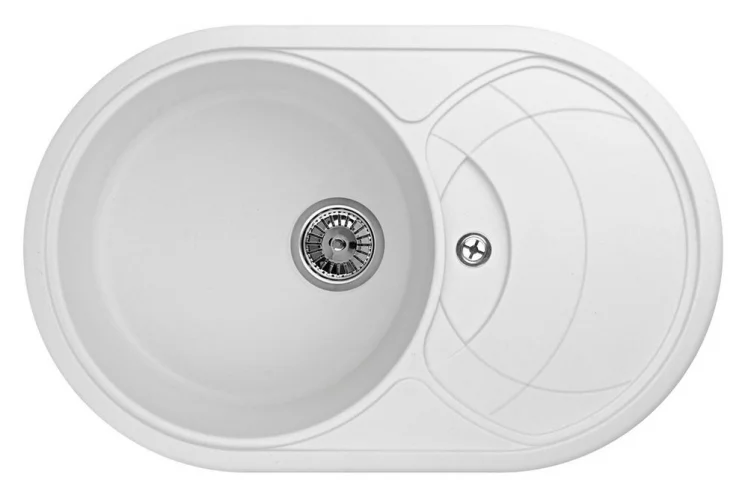Кухонная мойка GRANULA 7801 Арктик_0