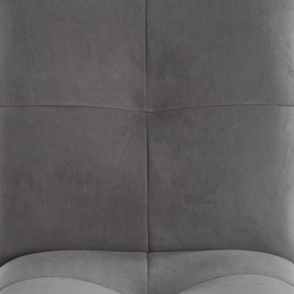 Кресло Azura флок , серый, 29_6