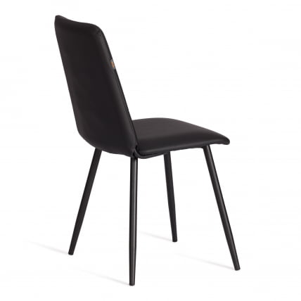 Стул обеденный Asti TREND, экокожа, черная, 47х54х86 см_2