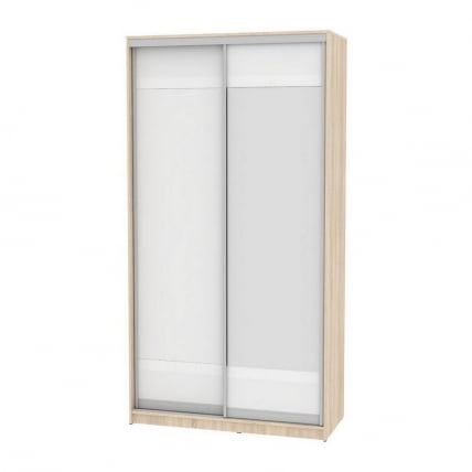 Шкаф-купе B-220х120х60-3(ДСС-Белый-D9D10)_0