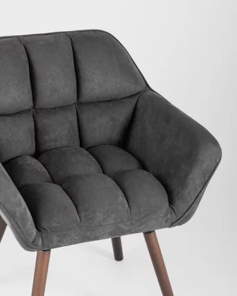 Кресло Брайан Темно-серый_6