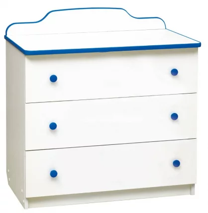 Комод с 3-мя ящиками Радуга Синий_0