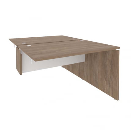 Стол-приставка двойной к опорным элементам ONIX O.D.SPR-2.8 Дуб Аризона/Белый_0