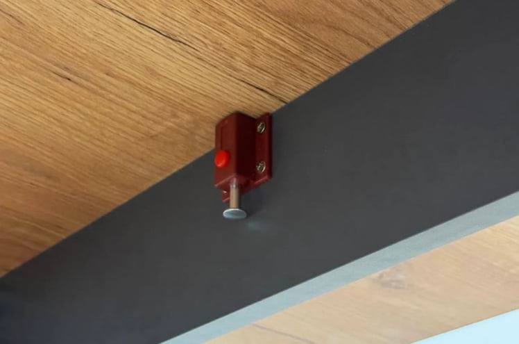 Стол обеденный раздвижной Цезарь дуб крафт золотой/графит_12