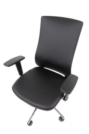 Офисное кресло CХАИРМАН 500 ЛЮКС (ЛУКС) ЭКО Б/П экокожа Черный / CHAIRMAN (LUX)_10