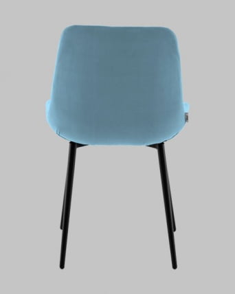 Стул Флекс N велюр пыльно-голубой_4