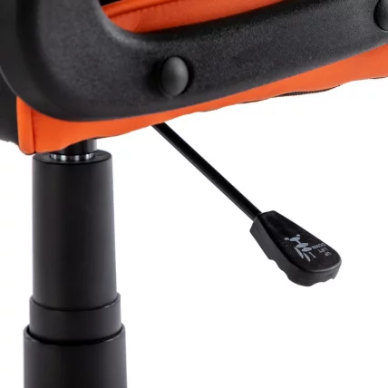 Кресло компьютерное BRABIX Shark GM-203 экокожа Черный-оранжевый_11