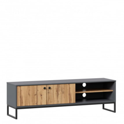 Тумба ТВ Лофт ЛД.689.030.000 Дуб Вотан/Оникс Серый_1