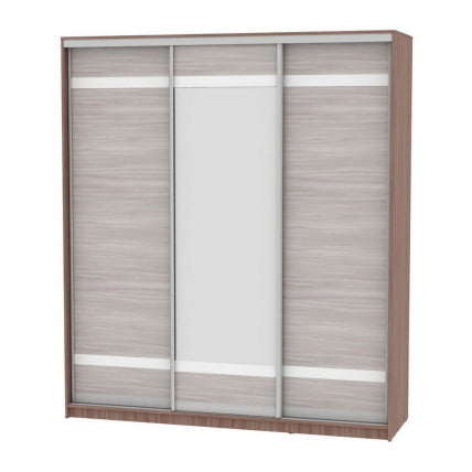 Шкаф-купе B-230х200х60-2(ЯШТ-ЯШС-D9D10D9)_0