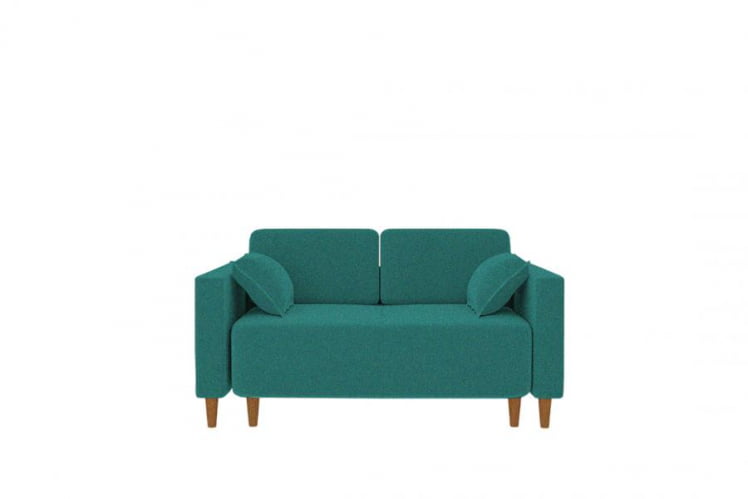 Диван прямой Ультра (Berhouse) Цвет фасада: Азур рогожка; Тип: Прямой; Материал фасада: Микророгожка_0