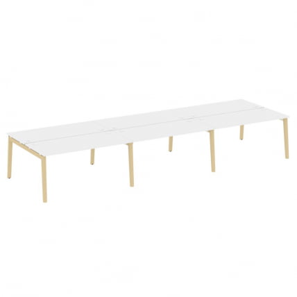 Рабочая станция ONIX WOOD OW.D.RS-6.4.7 Белый Бриллиант/Светлый_0