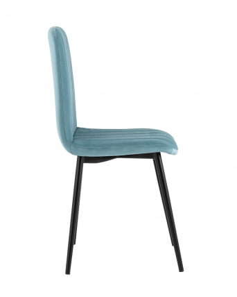 Стул Easy велюр пыльно-голубой 4 шт. комплект_3