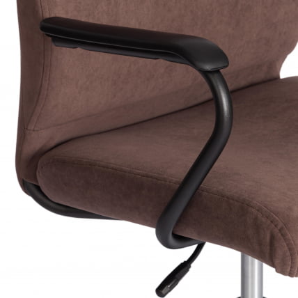 Кресло BENEFIT флок , коричневый, 6_7