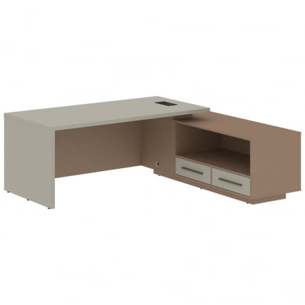 Стол руководителя правый VELION VCT 2119 R Аметист Кобра_0