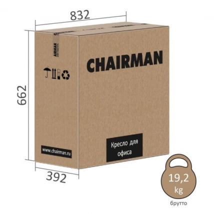 Кресло руководителя Chairman 794 HOME Бежевый_6