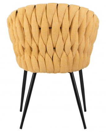 Стул обеденный DOBRIN MATILDA Желтая ткань LAR 275-8_4