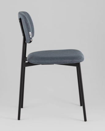 Стул Майло рогожка серо-синий_2