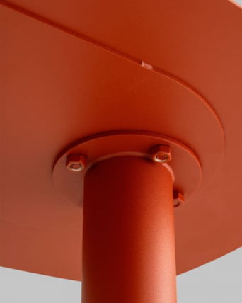 Журнальный столик Eanna L металл красный_9