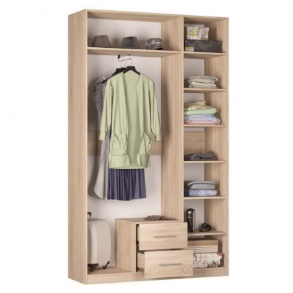 Шкаф распашный R-230х135х45-2-M(ЯШТ)_1