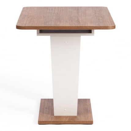 Стол обеденный FOX раздвижной ЛДСП, 68.6x110-145x75 см, Дуб Канзас/Пепел_7