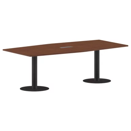 Конференц-стол на 6-8 человек IMAGO ПРГ-4 Орех французский-антрацит_0