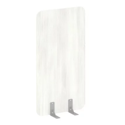 Перегородки на металлических опорах на фетровых подпятниках R-line DP.F-80-150 Снежная Патина_0