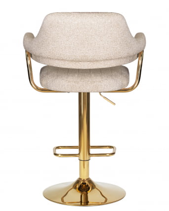 Стул барный ДОБРИН CХАРЛЙ ГОЛД (бежевый твид (ЛЕО26)) / DOBRIN CHARLY GOLD (LEO26))_4