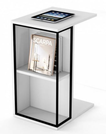 Стол приставной City белый_5