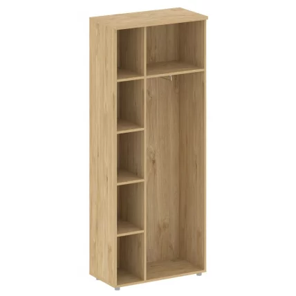 Гардероб широкий SHIFT SK.GB-4 Тиквуд Светлый/Белый Бриллиант_1