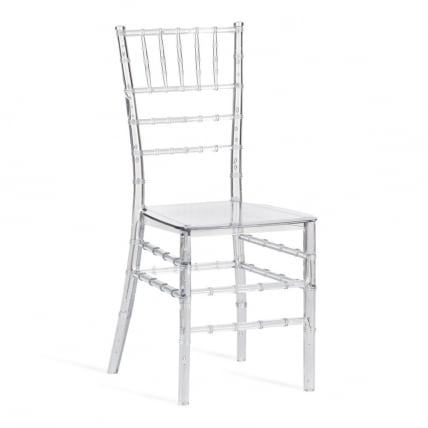 Стул CHAVARI (mod. 101) пластик, 40.5 х 49 х 88.5 см, Transparent (Прозрачный)_0