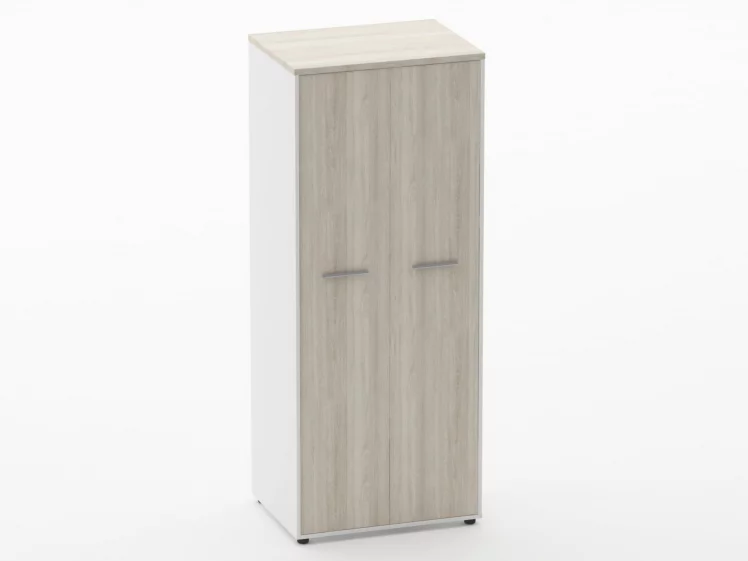 Шкаф для одежды 4 широкий, глубокий Deka 10.19.303 Дуб Сантана светлый/Белый_0