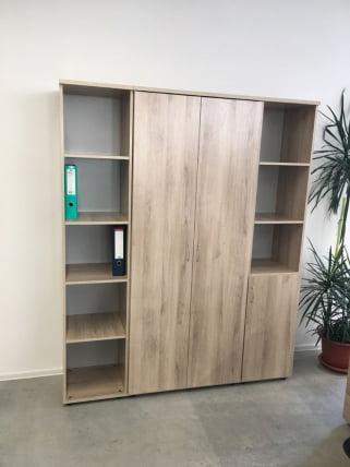 Шкаф для документов средний Р.Пс-3 Дуб Кронберг_3