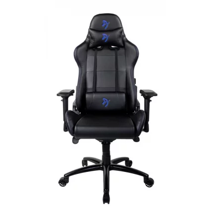 Геймерское кресло Arozzi Verona Signature Black PU Blue Logo_2