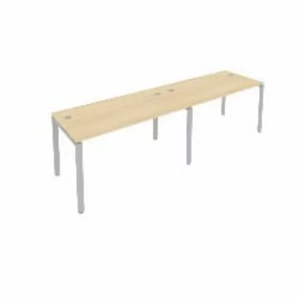 Рабочая станция на 2 раб.места Metal System Б.СМ-2.3 Акация/Серый_0