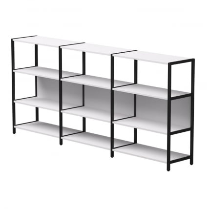 Набор стеллажных систем Everprof EVO №3 Белый Черный_0