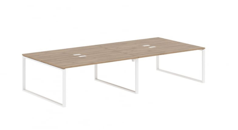 Бенч-система EDIS EQWST 3516 Дуб Денвер светлый Белый_0