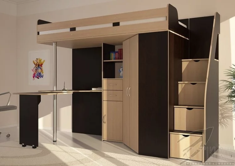 Детская Мийа (Венге/Дуб белфорд)_0