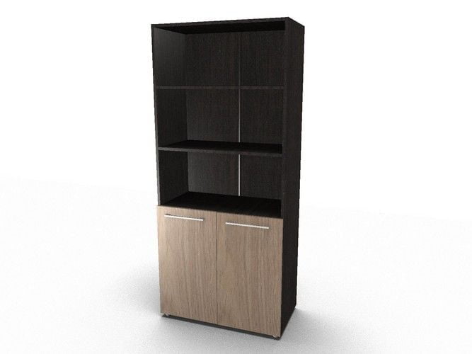 Шкаф с 1 комплектом глухих малых дверей и топом_0