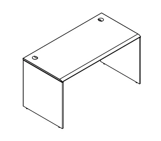Стол письменный WST 167 Дуб сонома_1