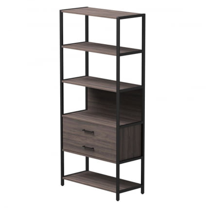 Набор стеллажных систем Everprof EVO №5 Дуб Пасадена Черный_0