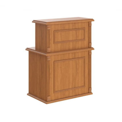 Стойка ресепшен RMS 090 Орех гарда_0