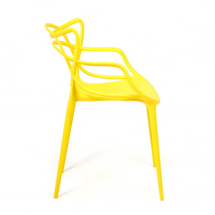 Стул Кат Чаир (мод. 028) пластик, 53 кс 59 кс 82,5 см, желтый (Иеллов И-01) / Cat Chair (mod. x x (Yellow Y-01)_1
