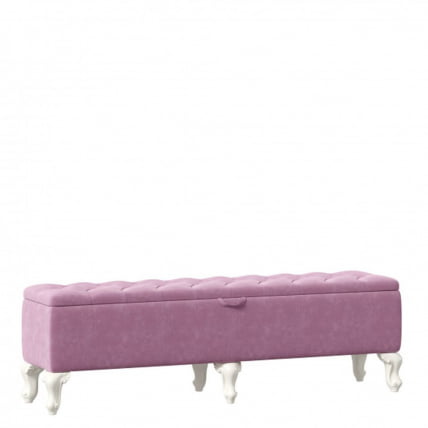 Банкетка 1520 Маркиза ЛД 517.150.000 Алебастр Сиреневый_0