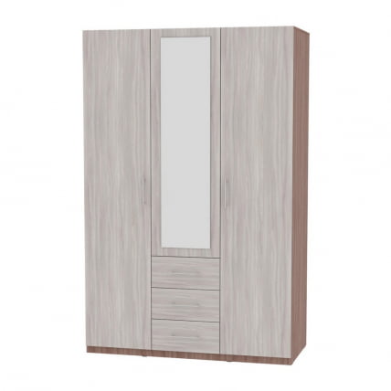 Шкаф распашный R-198х135х60-3-M(ЯШТ-ЯШС)_0