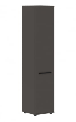 Шкаф-колонка с глухой дверью EDIS EHCS 42.1 Мокко Черный Мокко_0