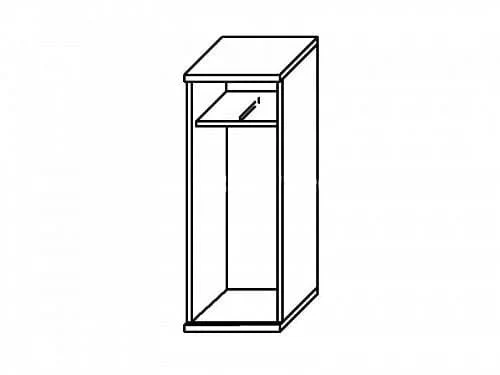 Гардероб ГБ-1 французский орех_1